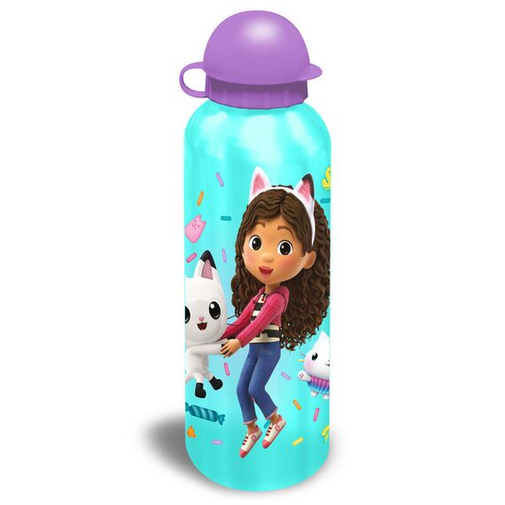 Gabbys Dollhouse assorted aluminium canteen 500ml