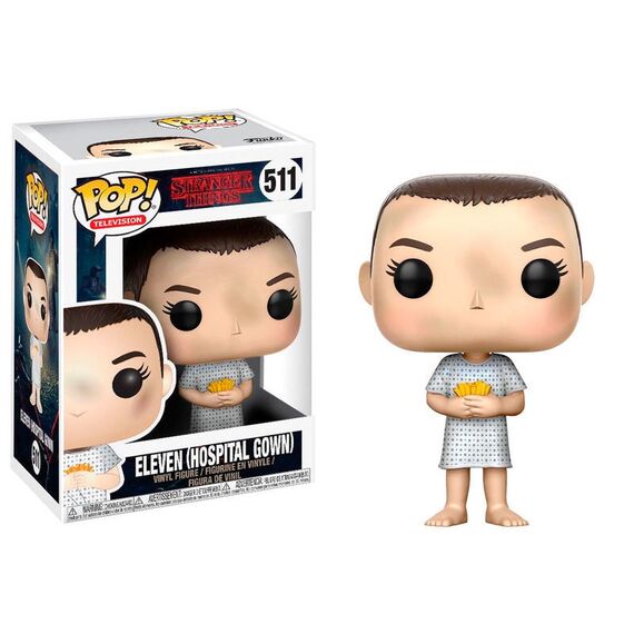 POP figure Stranger Things Eleven Hospital Gown |  Techbox