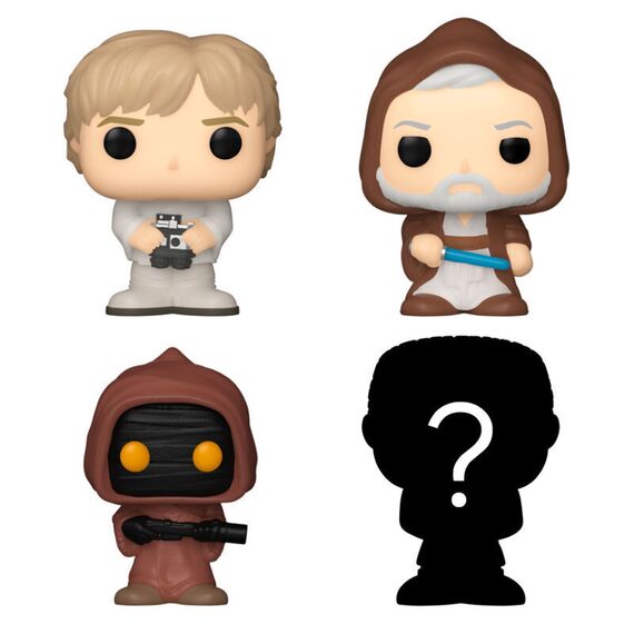 Blister 4 figures Bitty POP Sar Wars Luke |  Techbox