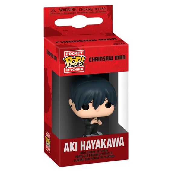 Pocket POP Keychain Chainsaw Man Aki Hayakawa |  Techbox