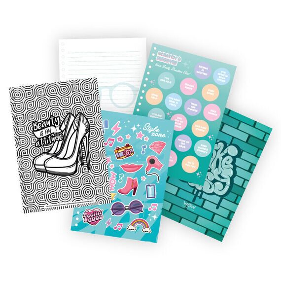 Wow Generation Fashion Designer Annie A5 notebook |  Techbox