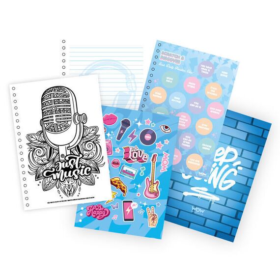 Wow Generation Singer Emma A5 notebook |  Techbox