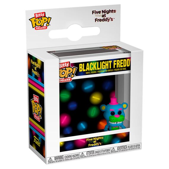 Bitty POP Deluxe Five Night's at Freddy's Blacklight Freddy - Funko POP - Collectibles - Techbox