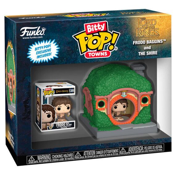 Bitty POP figure Town The Lord of the Rings Frodo Baggins and the Shire - Funko POP - Collectibles - Techbox