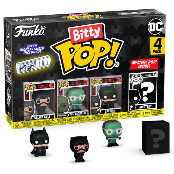 Blister 4 figures Bitty POP DC Comics Batman 85th Anniversary Selina Kyle |  Techbox