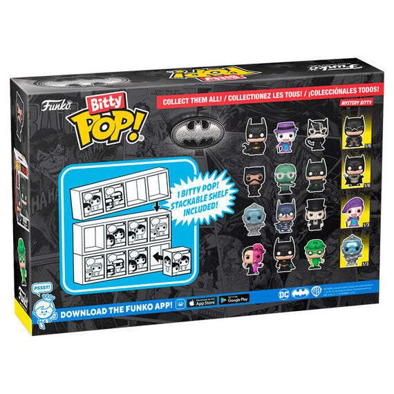 Blister 4 figures Bitty POP DC Comics Batman 85th Anniversary Selina Kyle |  Techbox