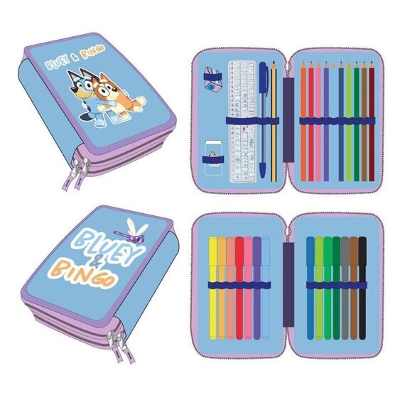 Bluey double pencil case |  Techbox