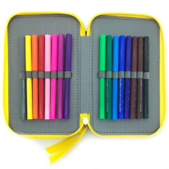 Bluey Leaves triple pencil case - Merchandise Office Supplies - Various - Techbox