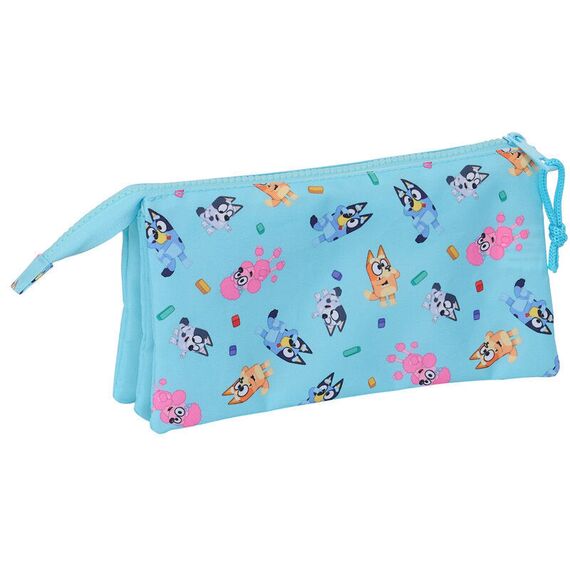 Bluey triple pencil case |  Techbox