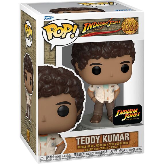 POP figure Indiana Jones Teddy Kumar |  Techbox