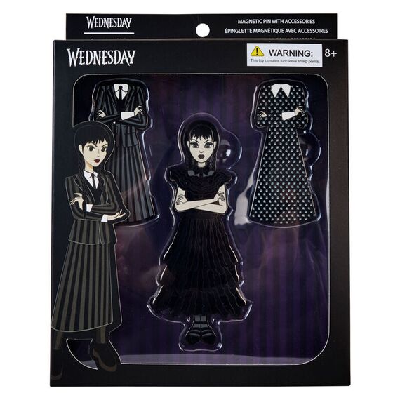 Loungefly Wednesday enamel pin - Pins & Magnets - Various - Techbox