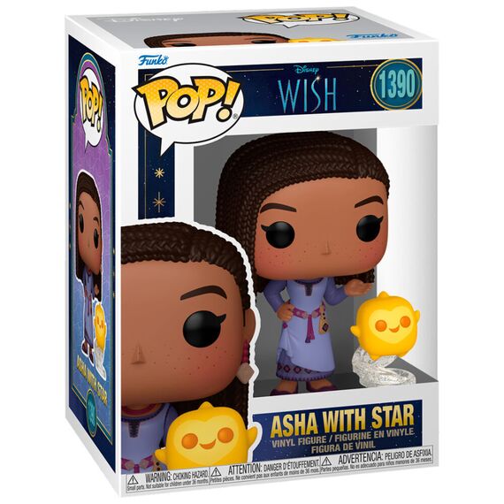 POP figure Disney Wish Asha with Star - Funko POP - Collectibles - Techbox