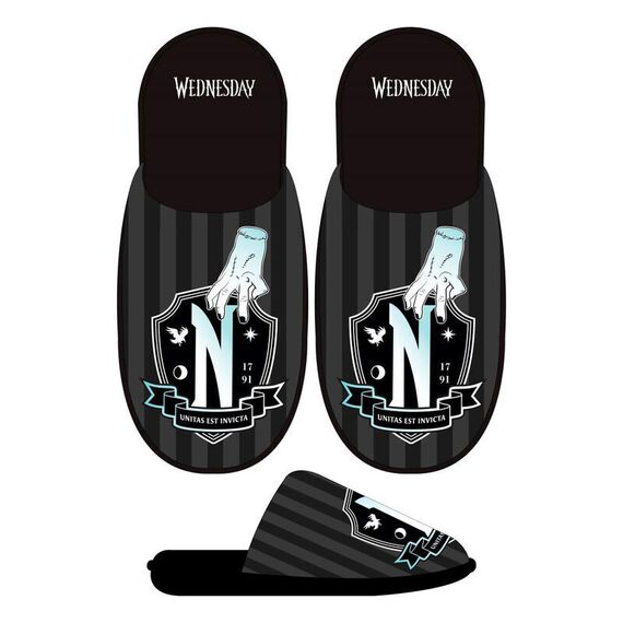 Wednesday adult slippers - Footwear - Fashion - Techbox