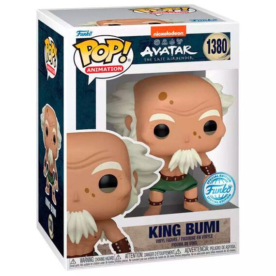 POP figure Avatar The Last Airbender King Bumi Exclusive - Funko POP - Collectibles - Techbox
