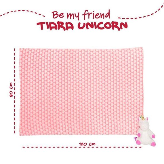 Tiara Unicorn Soft blanket + plush toy 22cm - GIFT|PLUSH TOYS - Λεπτομέρειες προϊόντος