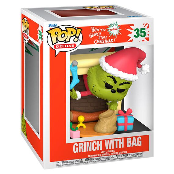 POP figure Deluxe The Grinch with Bag - Funko POP - Collectibles - Techbox