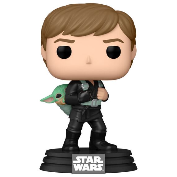 POP figure Star Wars The Book of Boba Fett 2 Luke Skywalker & Grogu - Funko POP - Collectibles - Techbox