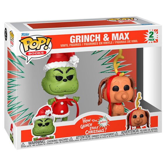 POP pack 2 figures The Grinch - Grinch & Max - Funko POP - Collectibles - Techbox
