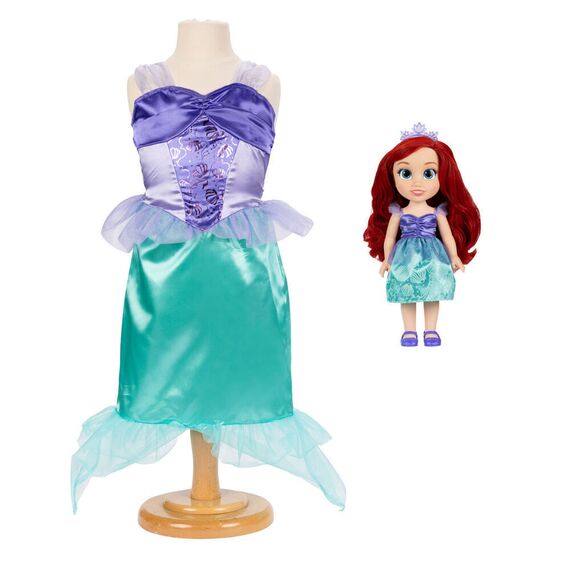 Disney The Little Mermaid Ariel doll + costume 38cm |  Techbox