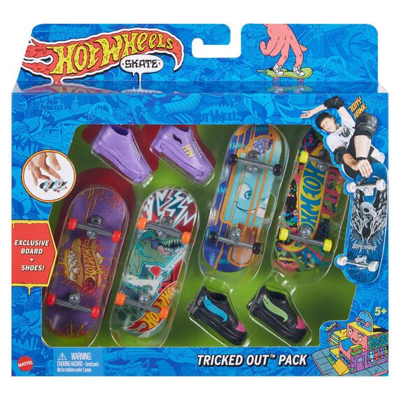 Hot Wheels assorted pack 4 skates - Hot Wheels - Collectibles - Techbox