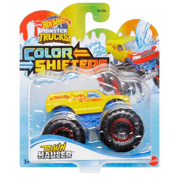Hot Wheels Monster Trucks Color Shifters assorted car |  Techbox