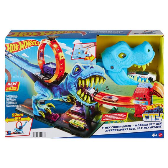 Hot Wheels T-Rex Chomp Down - Hot Wheels - Collectibles - Techbox