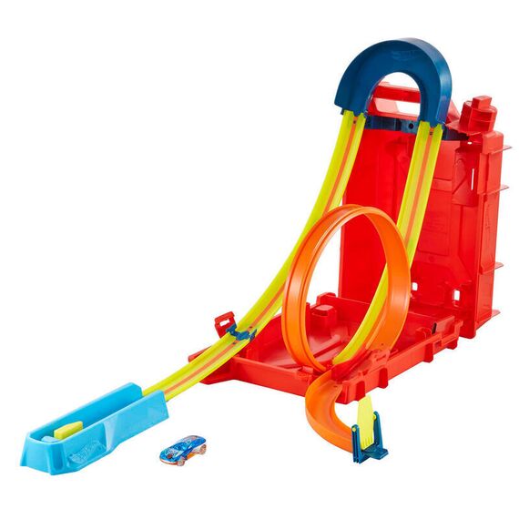 Hot Wheels Track Builder Fuel Can Stunt box |  Techbox