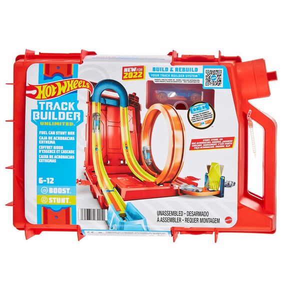 Hot Wheels Track Builder Fuel Can Stunt box |  Techbox