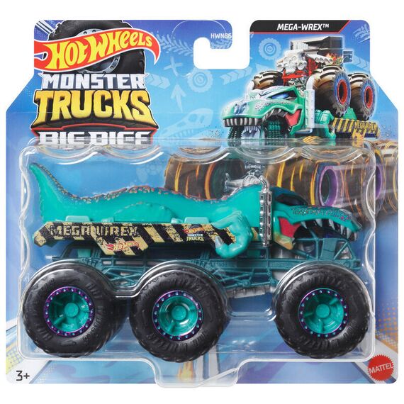 Hot Wheels Monster Trucks Big Bigs assorted car |  Techbox