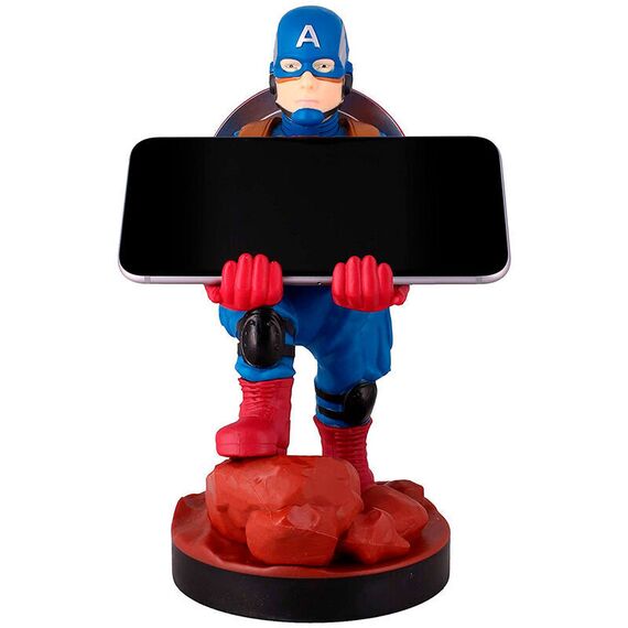 Marvel Captain America figure clamping bracket Cable guy 20cm -  - GAMING|CABLE GUY - Λεπτομέρειες προϊόντος