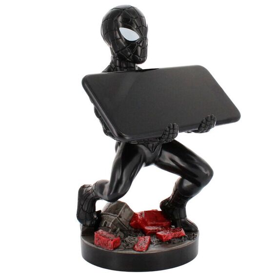 Marvel Symbiote Spider-Man figure clamping bracket Cable guy 21cm | Techbox