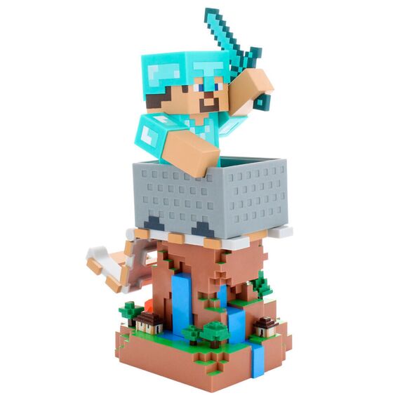 Minecraft Diamond Steve Cable guy 20cm | Techbox
