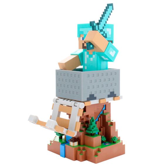 Minecraft Diamond Steve Cable guy 20cm | Techbox