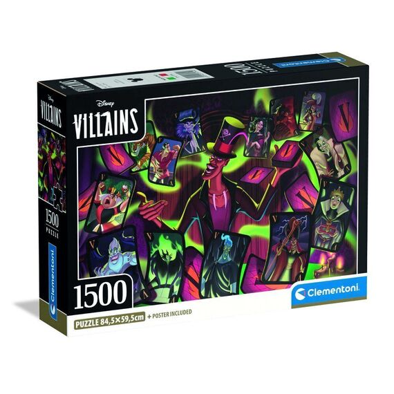 Disney Villains puzzle 1500pcs - Puzzles - Gifts - Techbox