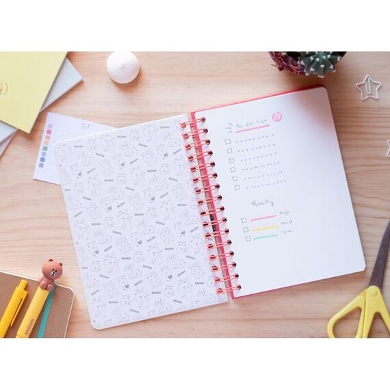 Line Friends A5 notebook |  Techbox