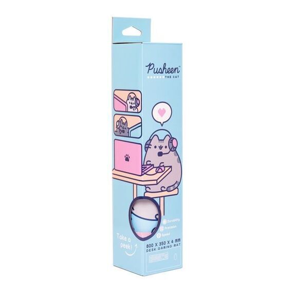 Pusheen gaming desk mat | Techbox