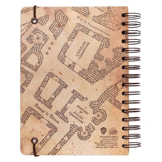 Harry Potter Marauders Map A5 notebook - Merchandise Office Supplies - Various - Techbox