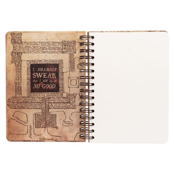 Harry Potter Marauders Map A5 notebook - Merchandise Office Supplies - Various - Techbox
