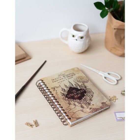 Harry Potter Marauders Map A5 notebook - Merchandise Office Supplies - Various - Techbox