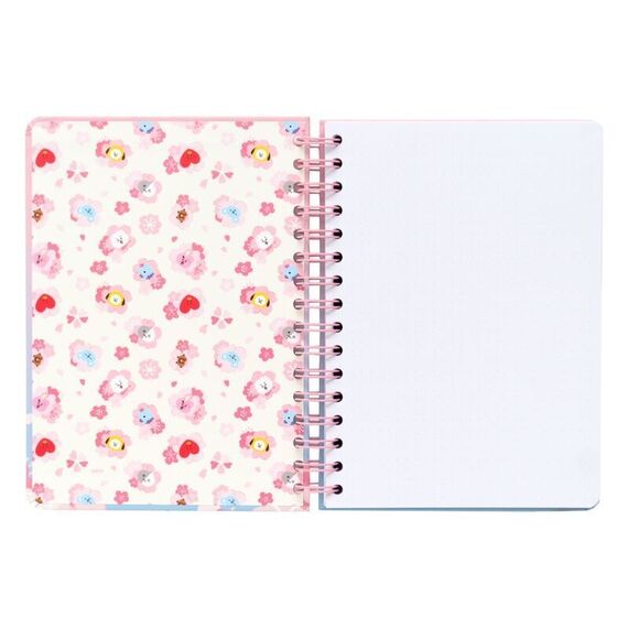 BT21 Sakura A5 notebook |  Techbox