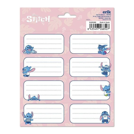 Disney Stitch assorted Adhesive labels |  Techbox