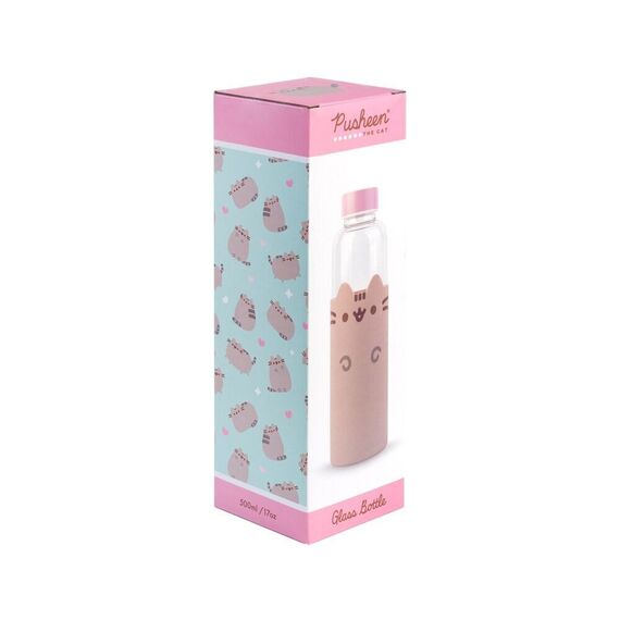 Pusheen glass bottle 500ml - Mugs & Bottles - Gifts - Techbox