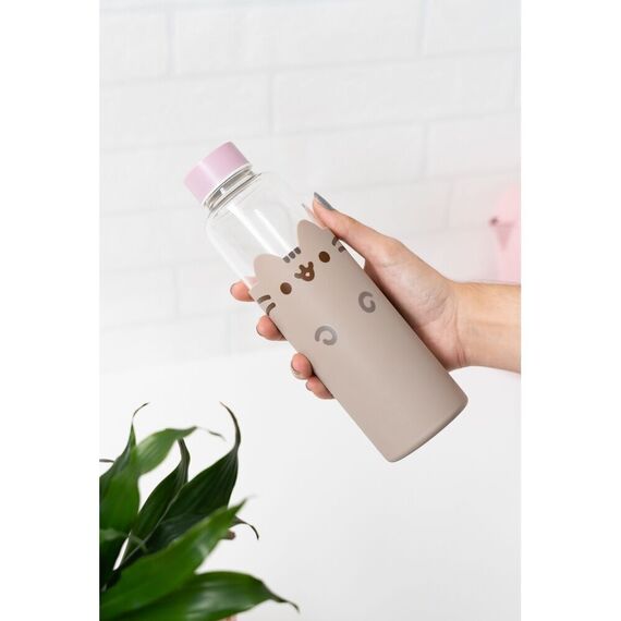 Pusheen glass bottle 500ml - Mugs & Bottles - Gifts - Techbox
