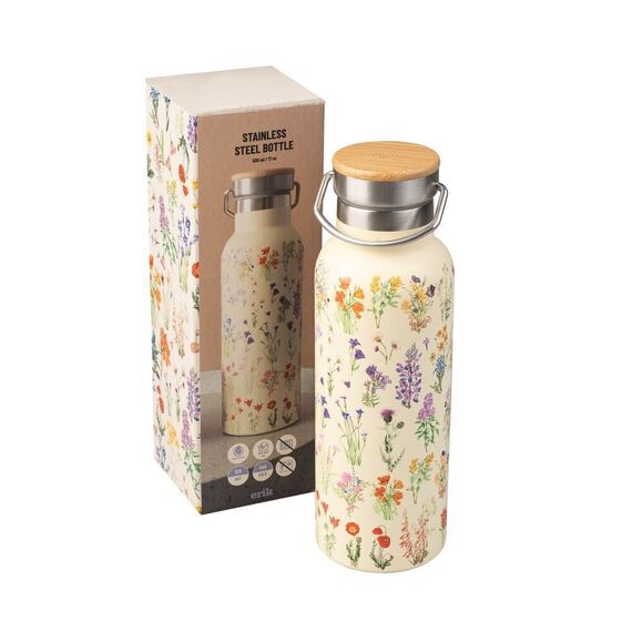 Wild Flowers Stainless steel bottle 500ml |  Techbox
