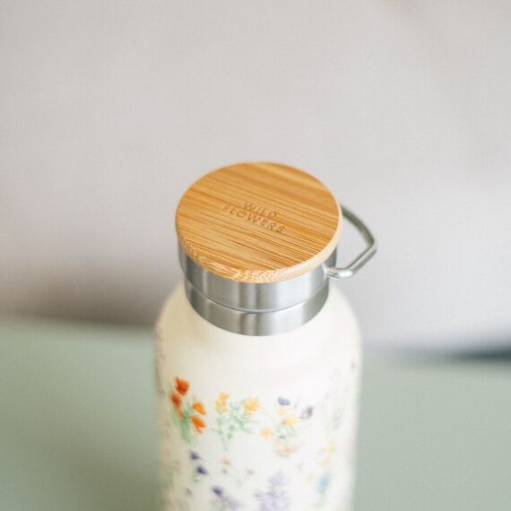 Wild Flowers Stainless steel bottle 500ml |  Techbox