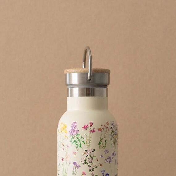 Wild Flowers Stainless steel bottle 500ml |  Techbox