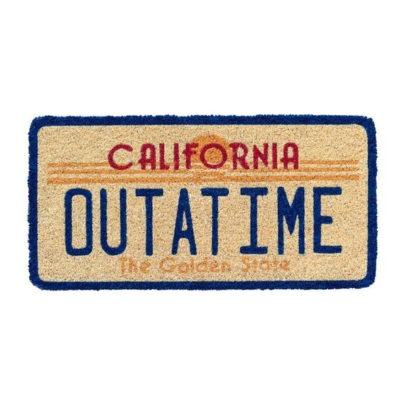 Back to the Future Registration doormat - Merchandise Doormats - Various - Techbox