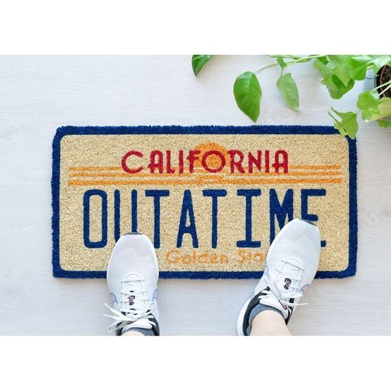 Back to the Future Registration doormat - Merchandise Doormats - Various - Techbox