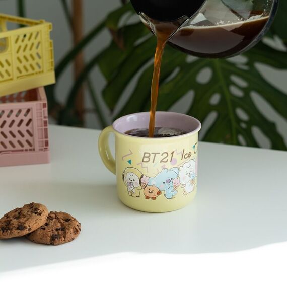 BT21 Ice Cream premium mug |  Techbox
