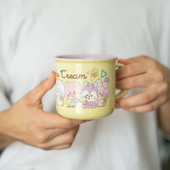 BT21 Ice Cream premium mug |  Techbox